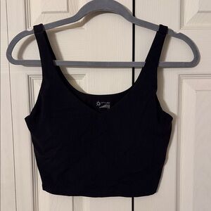 Aerie Black Crop Top for Women